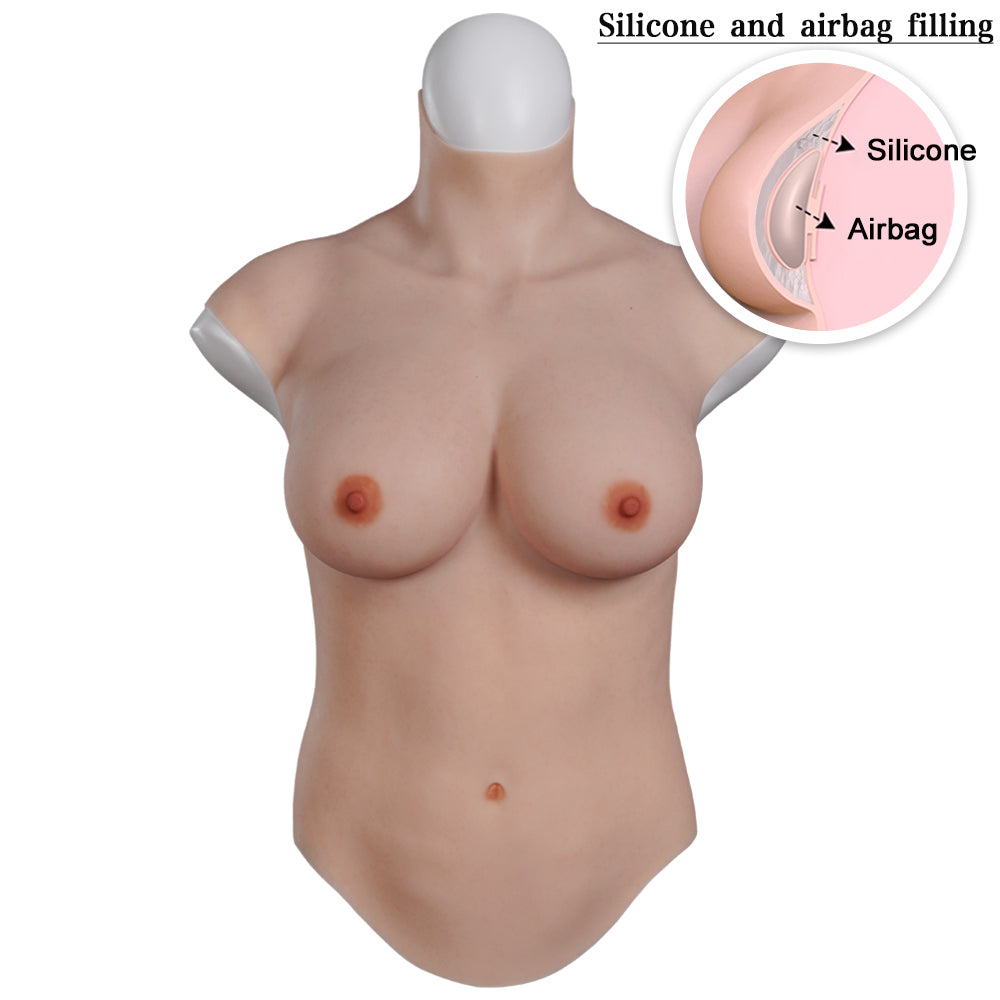 Silicone Breastplate - Style 3 - Image 2