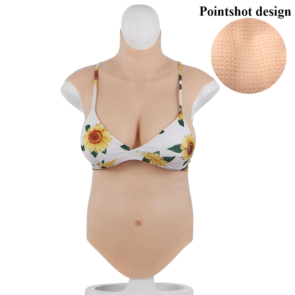 No-Oil Half-Body Silicone Breastplate - Image 2
