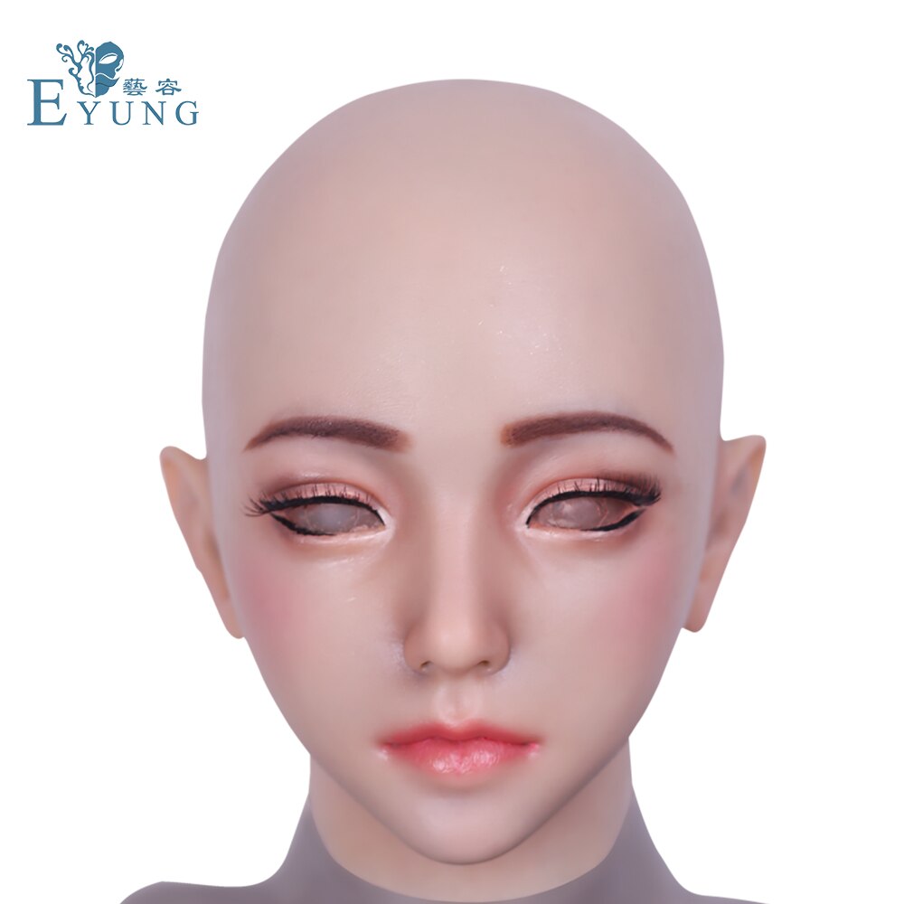 Silicone Feminine Face Mask for Crossdressers - Style 2 - Image 4