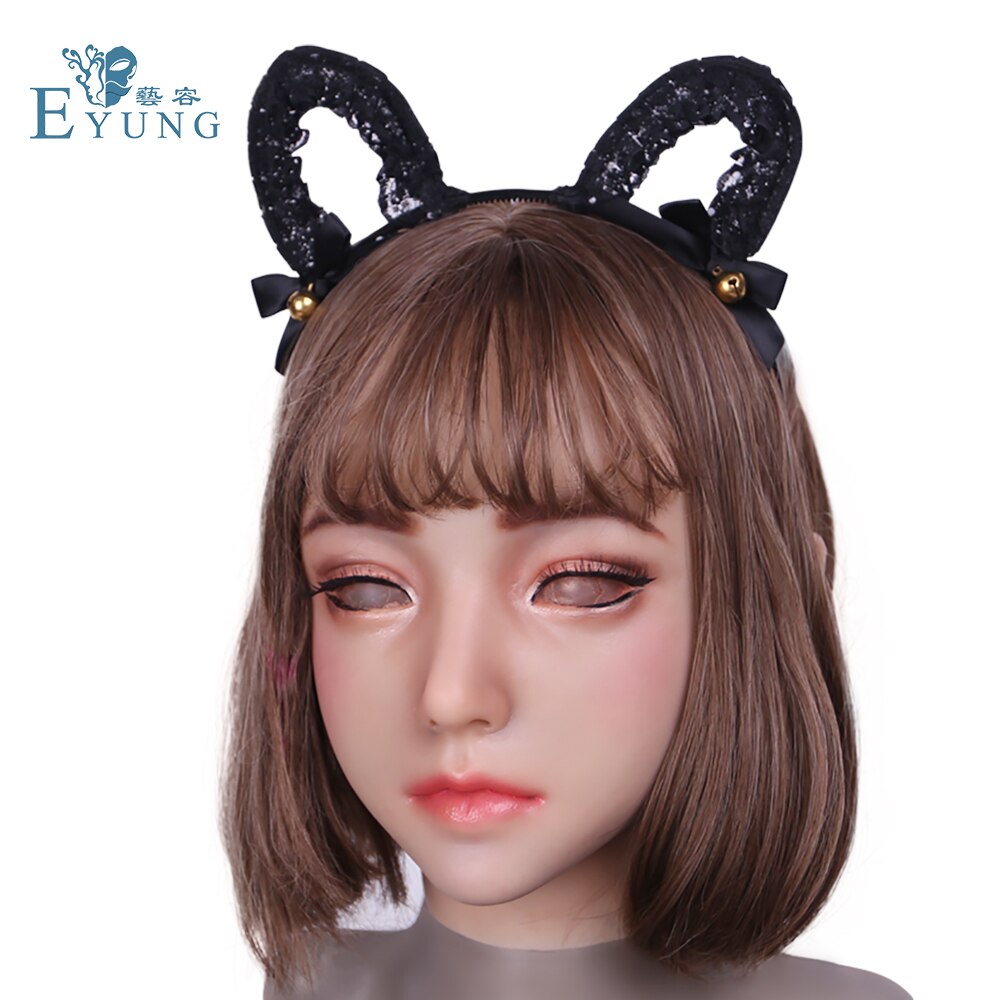Silicone Feminine Face Mask for Crossdressers - Style 2 - Image 3