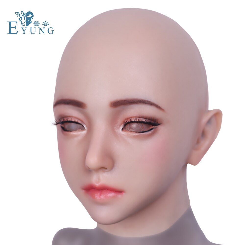 Silicone Feminine Face Mask for Crossdressers - Style 2 - Image 5