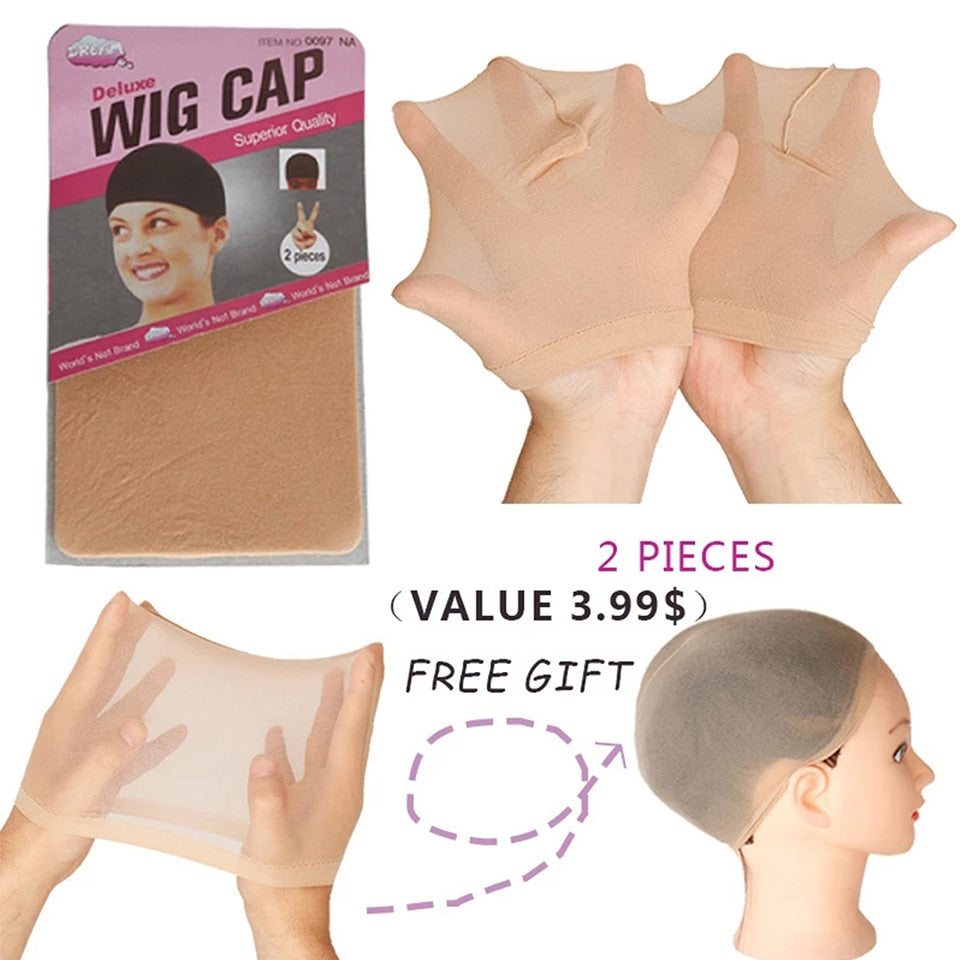 Long Two-Tone Straight Wig for Crossdressers