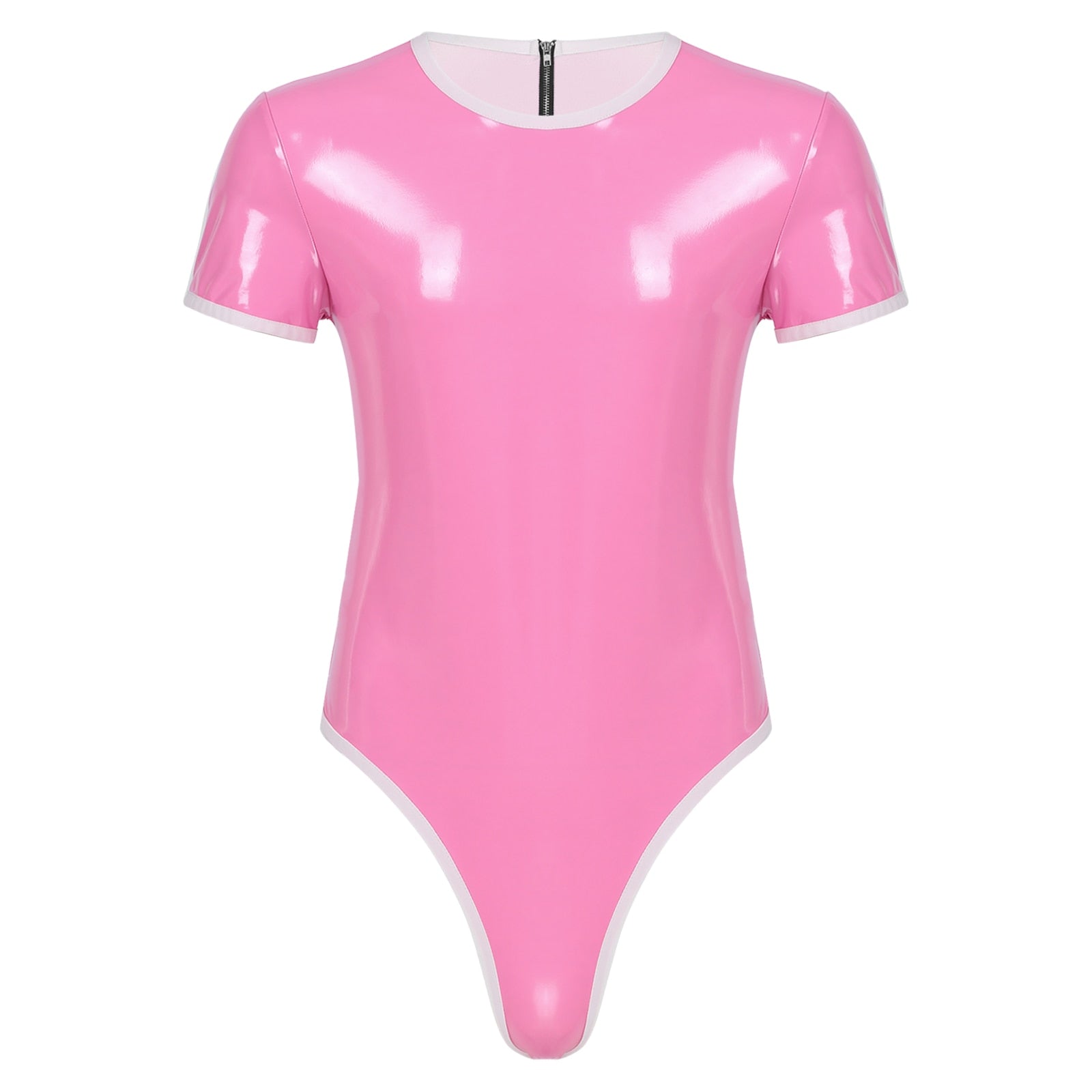 Patent-Look Bodysuit for Crossdressers - Style 3 - Image 1