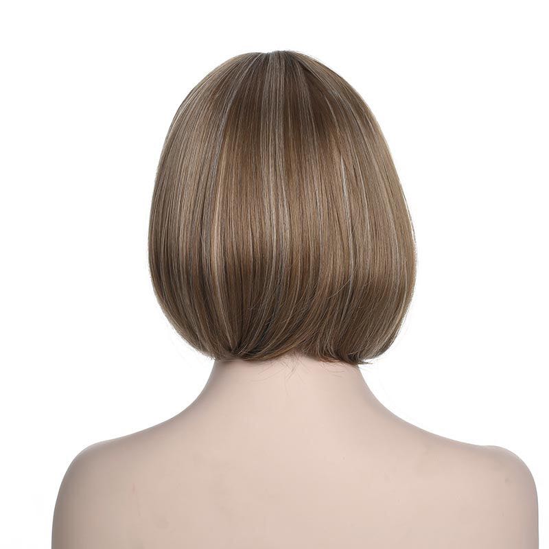 Short Straight Synthetic Wig for Crossdressers