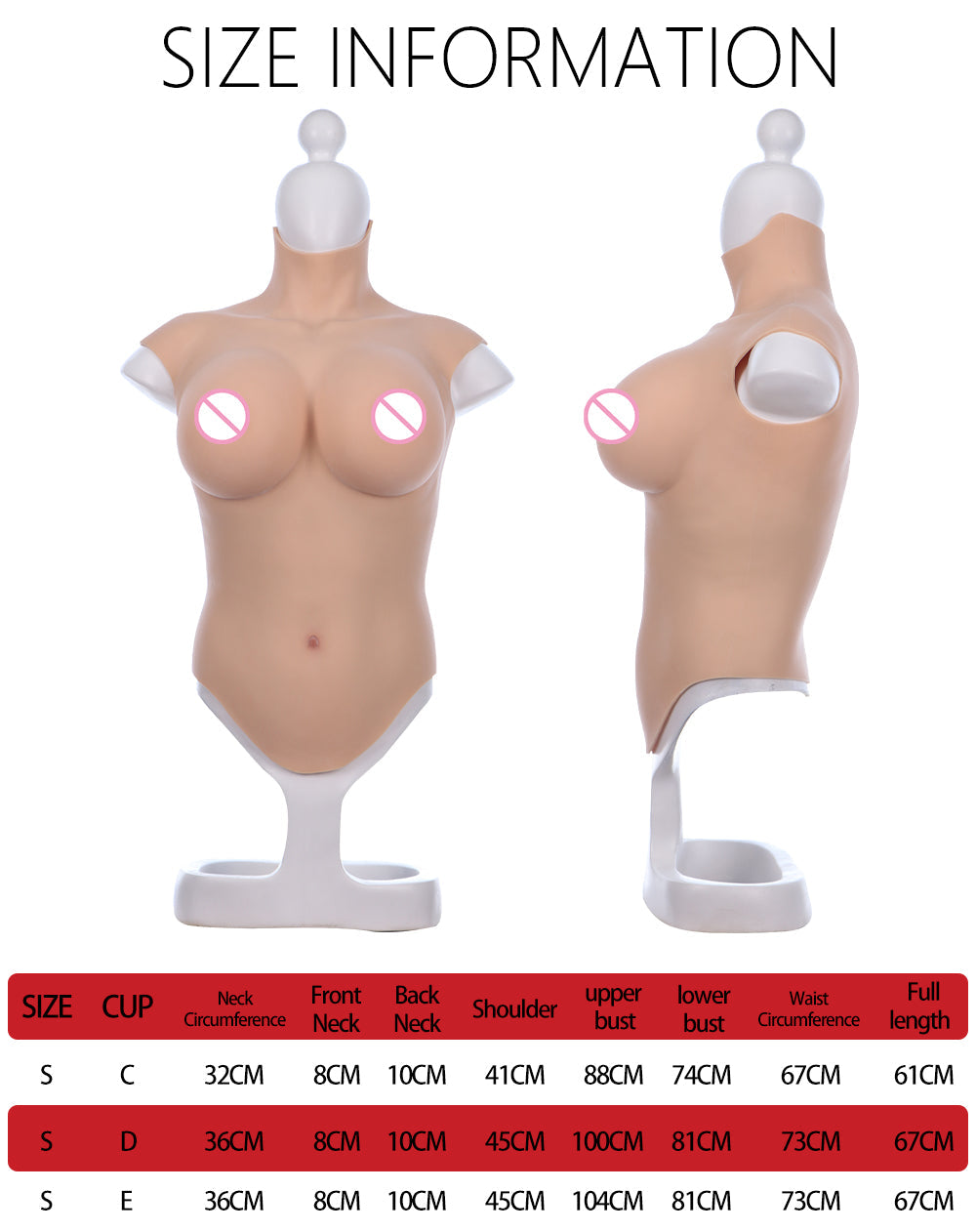 Liquid Silicone Silicone Breastplate - Image 3