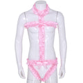 Lace Bodysuit for Crossdressers - Style 9 - Image 1