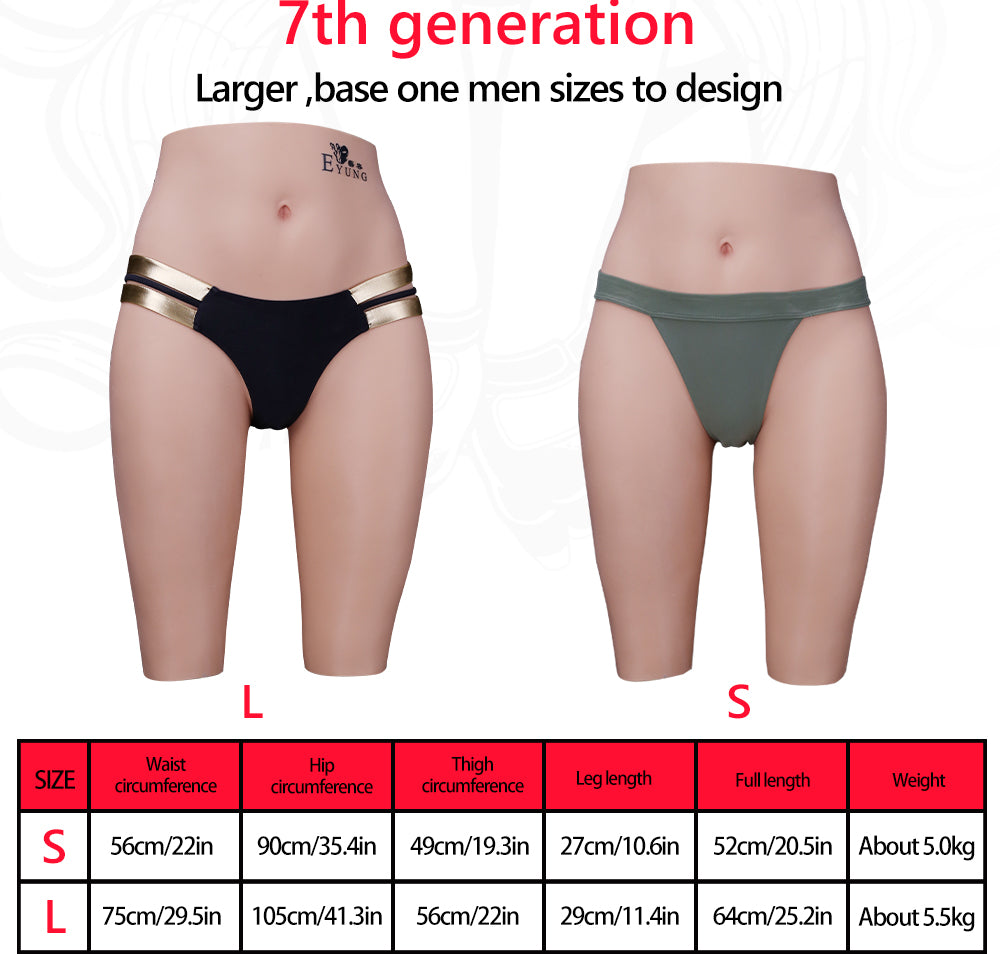 No-Oil Silicone Hip-Shaping Pants for Crossdressers - Style 5 - Image 2
