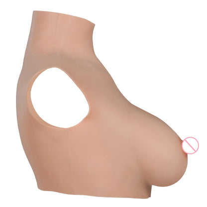 Silicone Half Body Breast Forms for Transgender Drag Queen - Various Cup Sizes