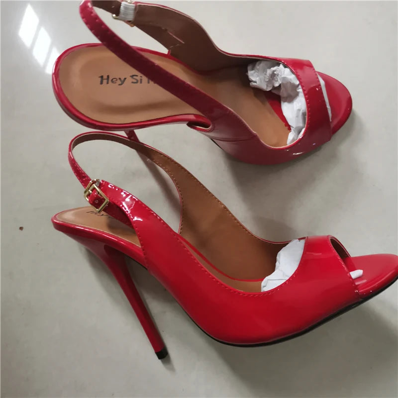 Open-Toe Platform Sandals for Crossdressers - Image 3