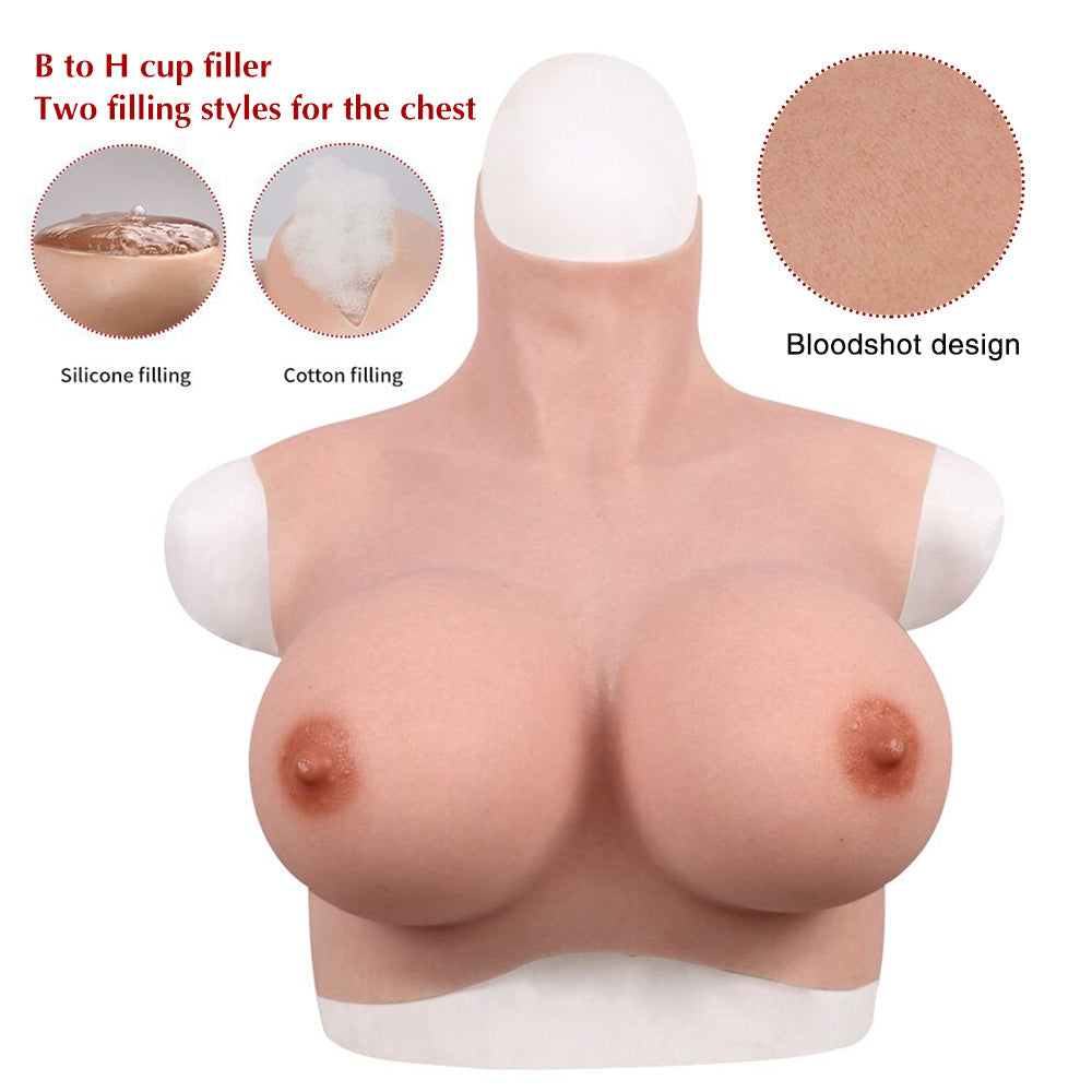 Extended-Cup Silicone Breastplate - Image 2