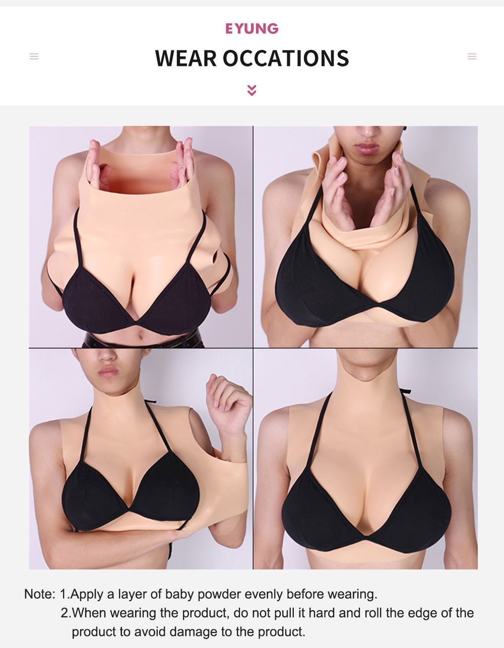 Silicone Breastplate with Multiple Cup Options - product image 40