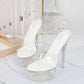Express Your Style: Crossdresser's Summer Sandals with 14cm Thin High Heels and Platform - Stylish and Confident Footwear