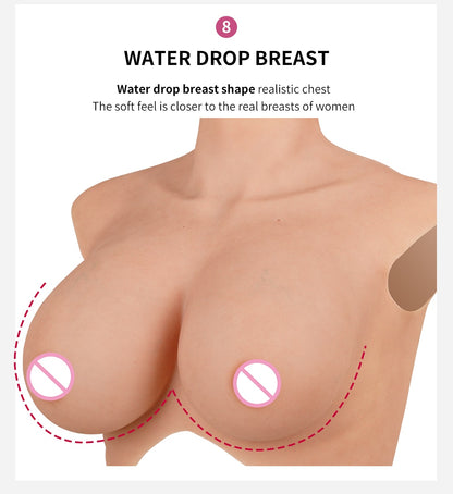 Huge Liquid Silicone Breast Forms for Crossdressers