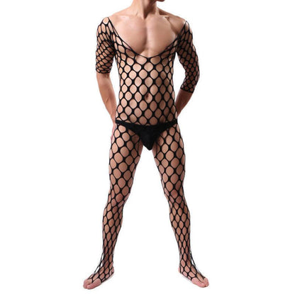 Seductive Netted Bodystocking Lingerie