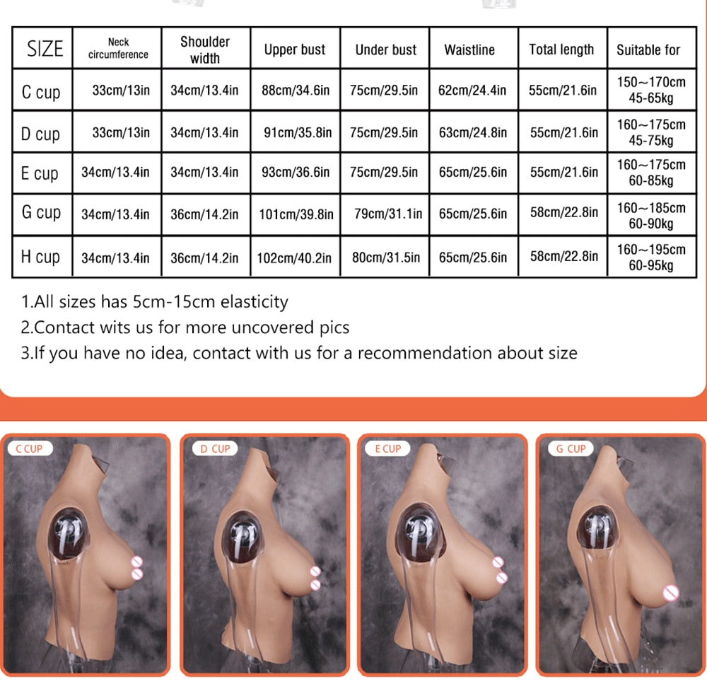 No-Oil Silicone Breastplate - Style 2 - Image 15