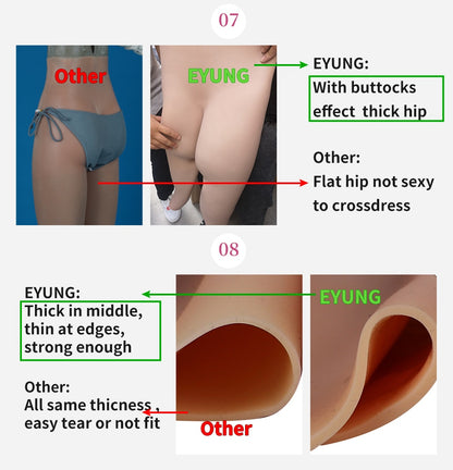 Breast Forms Silicone Bodysuit Breast Plate Drag Queen Vagina For Transgender Fake Pussy Nbsp For Men Crossdressers Fake Boobs