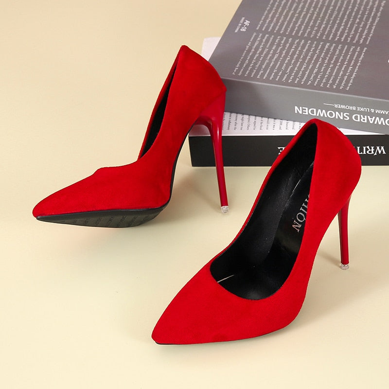 Elegant High-Heel Pumps in Extended Sizes for Crossdressers - Style 3 - Image 18