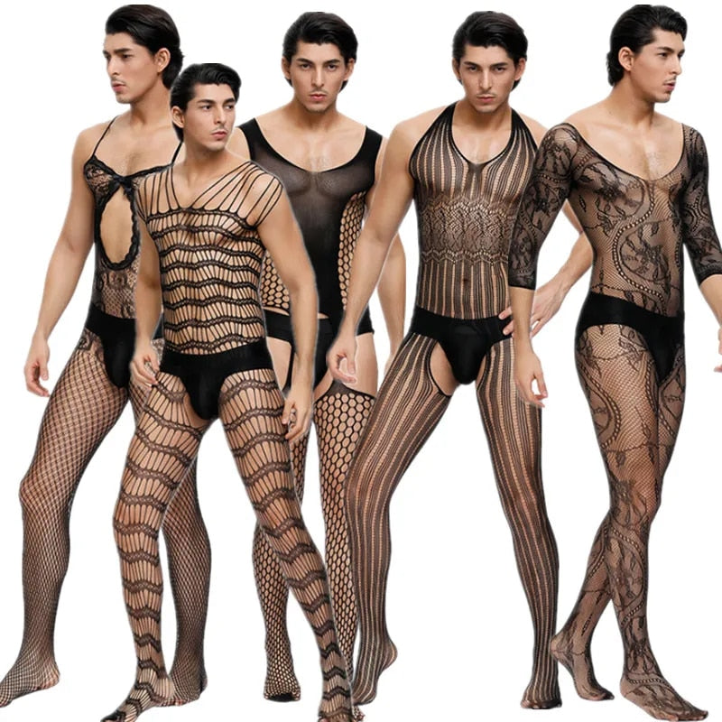 Fishnet Bodystocking for Crossdressers - Image 25