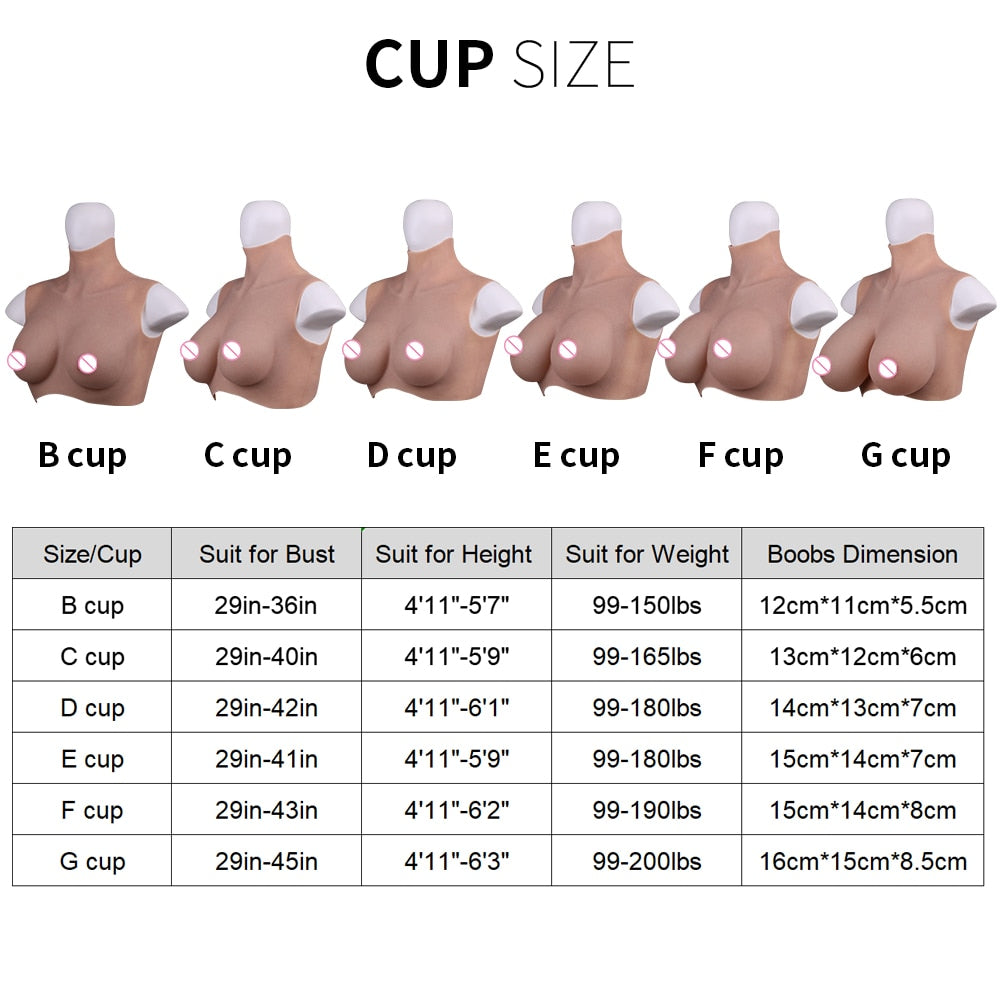 Realistic Silicone Breastplate with Multiple Styles - product image 14