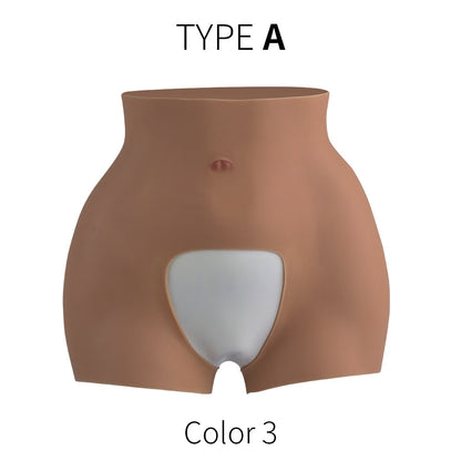 Artificial Silicone Buttock Enhancement Panties Fake Vagina Crossdressing for Crossdresser Transgender Drag Queen Shemale