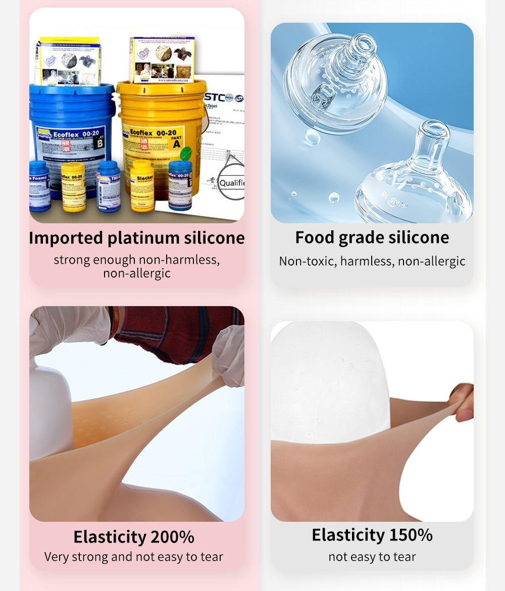 No-Oil Silicone Breastplate - Style 2 - Image 20