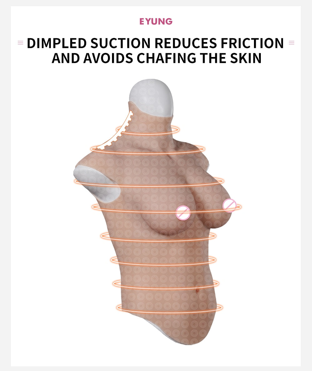 No-Oil Silicone Breastplate - Style 2 - Image 24