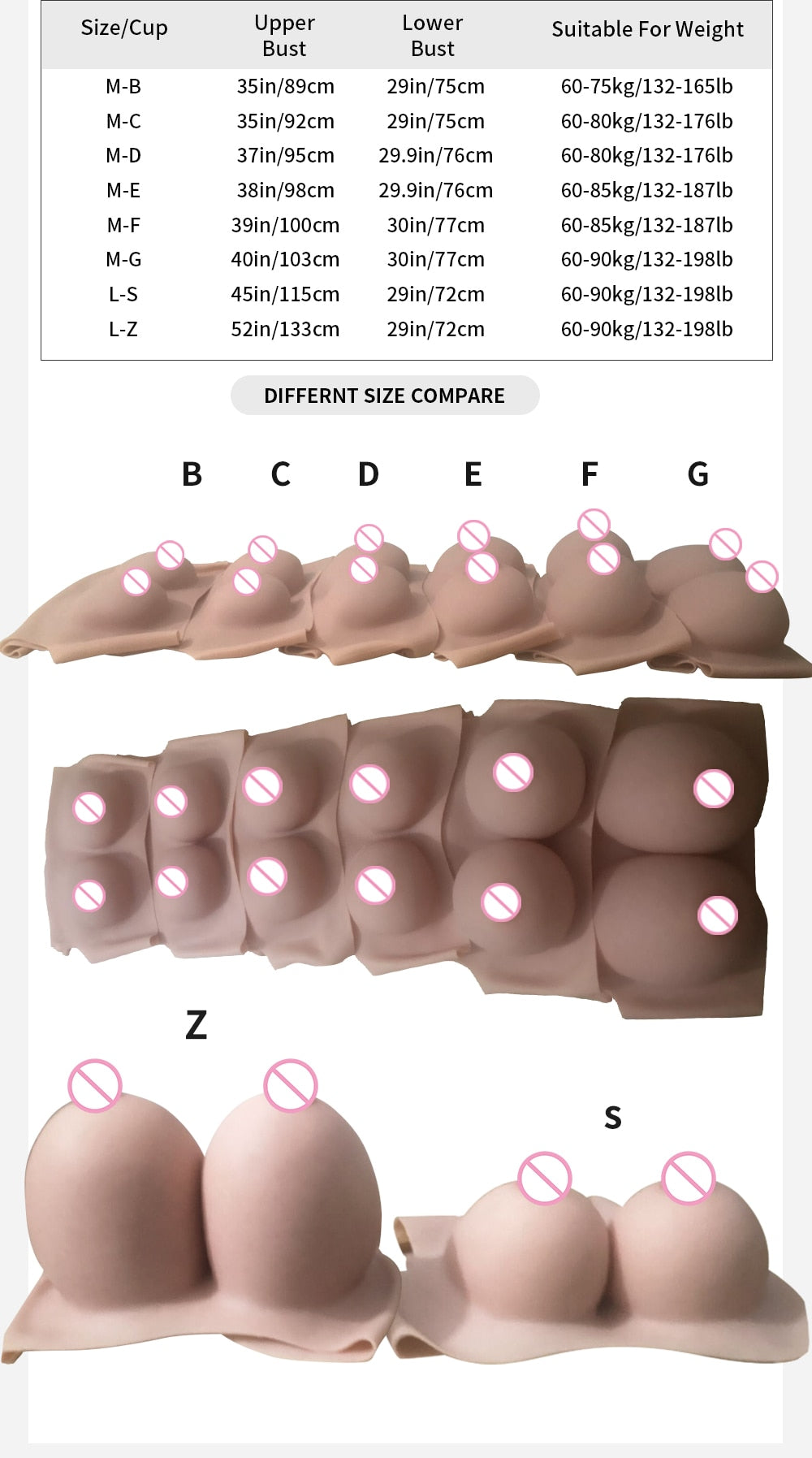 Silicone Breastplate with Multiple Cup Options - product image 23