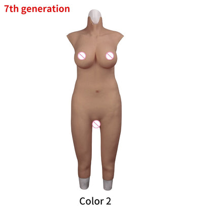 Breast Forms Silicone Bodysuit Breast Plate Drag Queen Vagina For Transgender Fake Pussy Nbsp For Men Crossdressers Fake Boobs