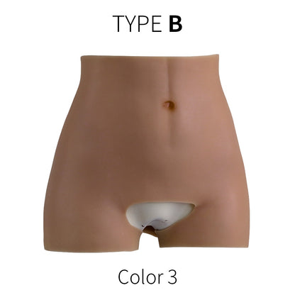 Artificial Silicone Buttock Enhancement Panties Fake Vagina Crossdressing for Crossdresser Transgender Drag Queen Shemale