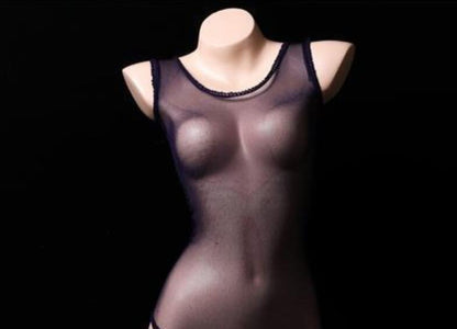 Erotic Stockings Jumpsuit - Ultra-Thin, Transparent, and Sexy Lingerie for Men.