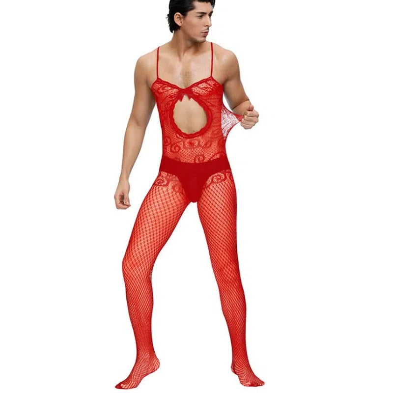 Fishnet Bodystocking for Crossdressers - Image 6
