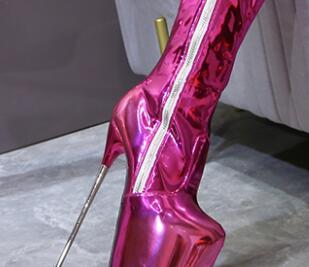 Catwalk Show Pumps: 20cm Thin Stiletto Heels - Crossdresser Plus Size 22cm
