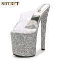 7.9 in (20 cm) Gladiator Platform Sandals for Crossdressers - Image 5