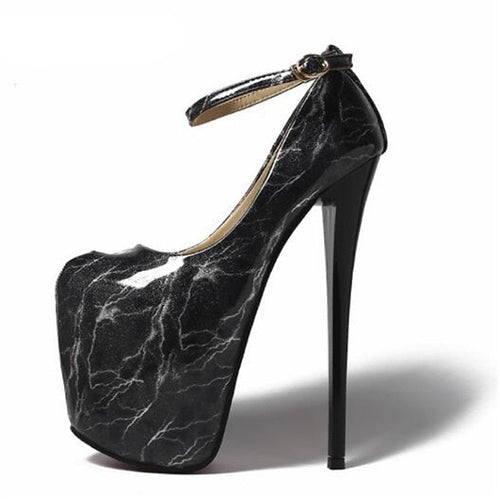 7.9 in (20 cm) Platform Pumps for Crossdressers - Image 1
