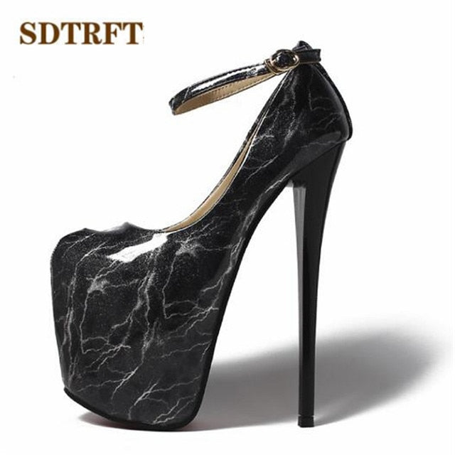 7.9 in (20 cm) Platform Pumps for Crossdressers - Image 2