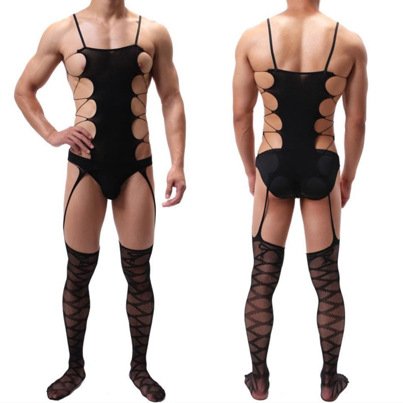 Fishnet Bodystocking for Crossdressers - Image 24