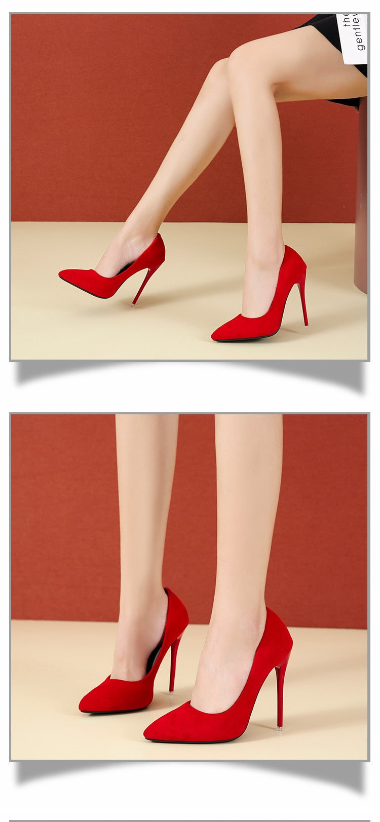 Elegant High-Heel Pumps in Extended Sizes for Crossdressers - Style 3 - Image 23