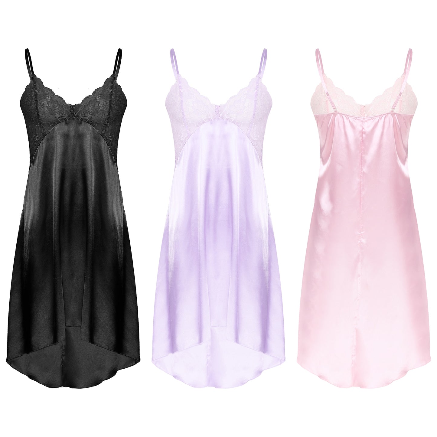 Satin Lace Nightwear: Elegant Lingerie for Crossdressers