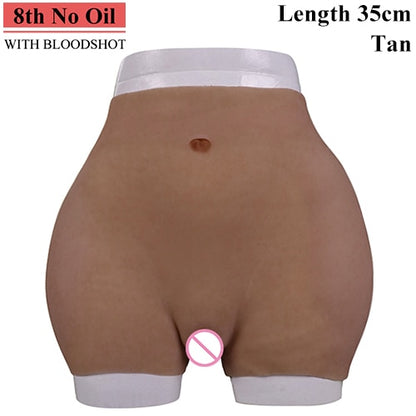 8th Silicone Pant Buttock Hip Up Enhancement Panties Fake Vagina Crossdressing For Crossdresser Transgender Drag Queen Shemale