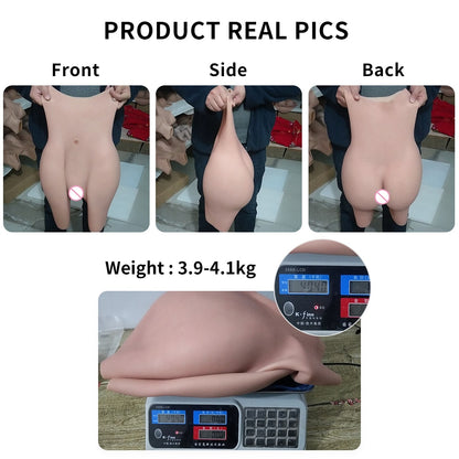 8th Silicone Pant Buttock Hip Up Enhancement Panties Fake Vagina Crossdressing For Crossdresser Transgender Drag Queen Shemale