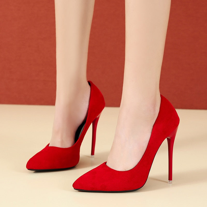 Elegant High-Heel Pumps in Extended Sizes for Crossdressers - Style 3 - Image 20