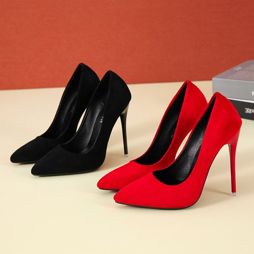 Elegant High-Heel Pumps in Extended Sizes for Crossdressers - Style 3 - Image 1