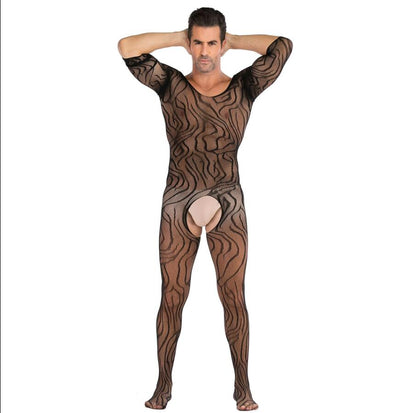 Seductive Netted Bodystocking Lingerie