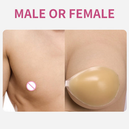 False Chest Crossdress Silicone Breast Forms For Cosplay Costumes Silicone Breast Plate Boobs Shemale Fake Chest For Transgender