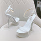Sandals 14cm Thin High Heels Platform
