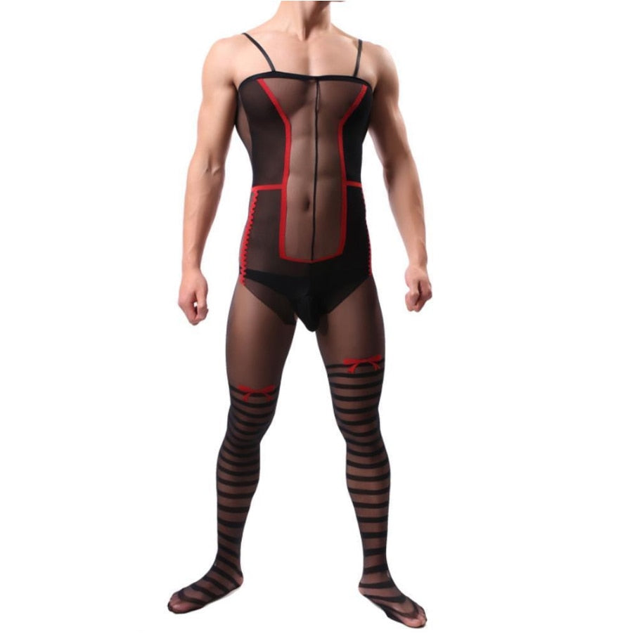 Fishnet Bodystocking for Crossdressers - Image 3