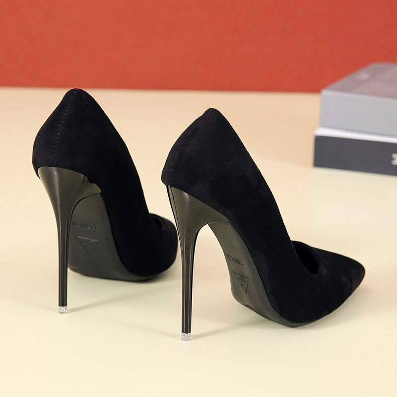 Elegant High-Heel Pumps in Extended Sizes for Crossdressers - Style 3 - Image 17
