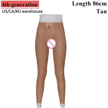 8th Silicone Pant Buttock Hip Up Enhancement Panties Fake Vagina Crossdressing For Crossdresser Transgender Drag Queen Shemale