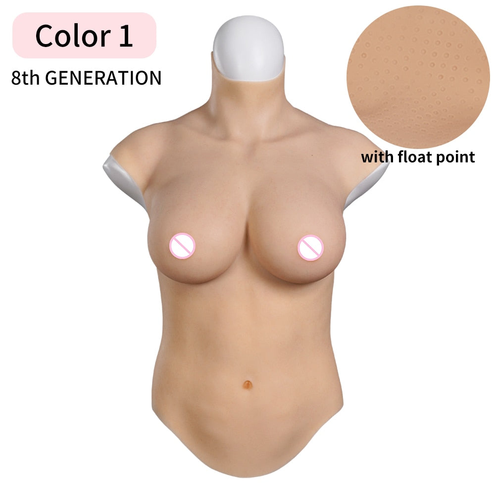No-Oil Silicone Breastplate - Style 2 - Image 7