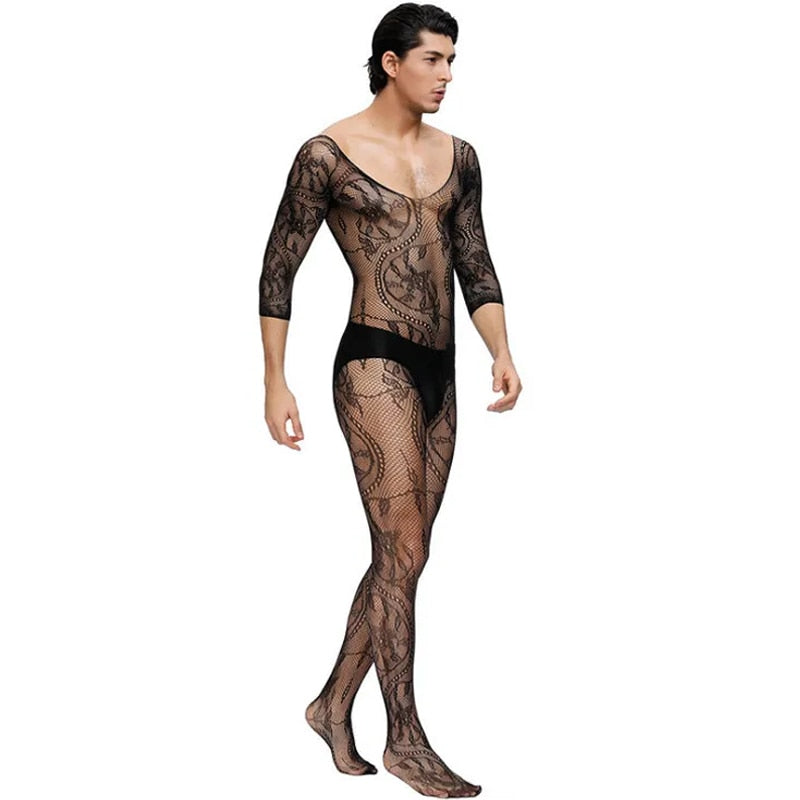 Fishnet Bodystocking for Crossdressers - Image 23